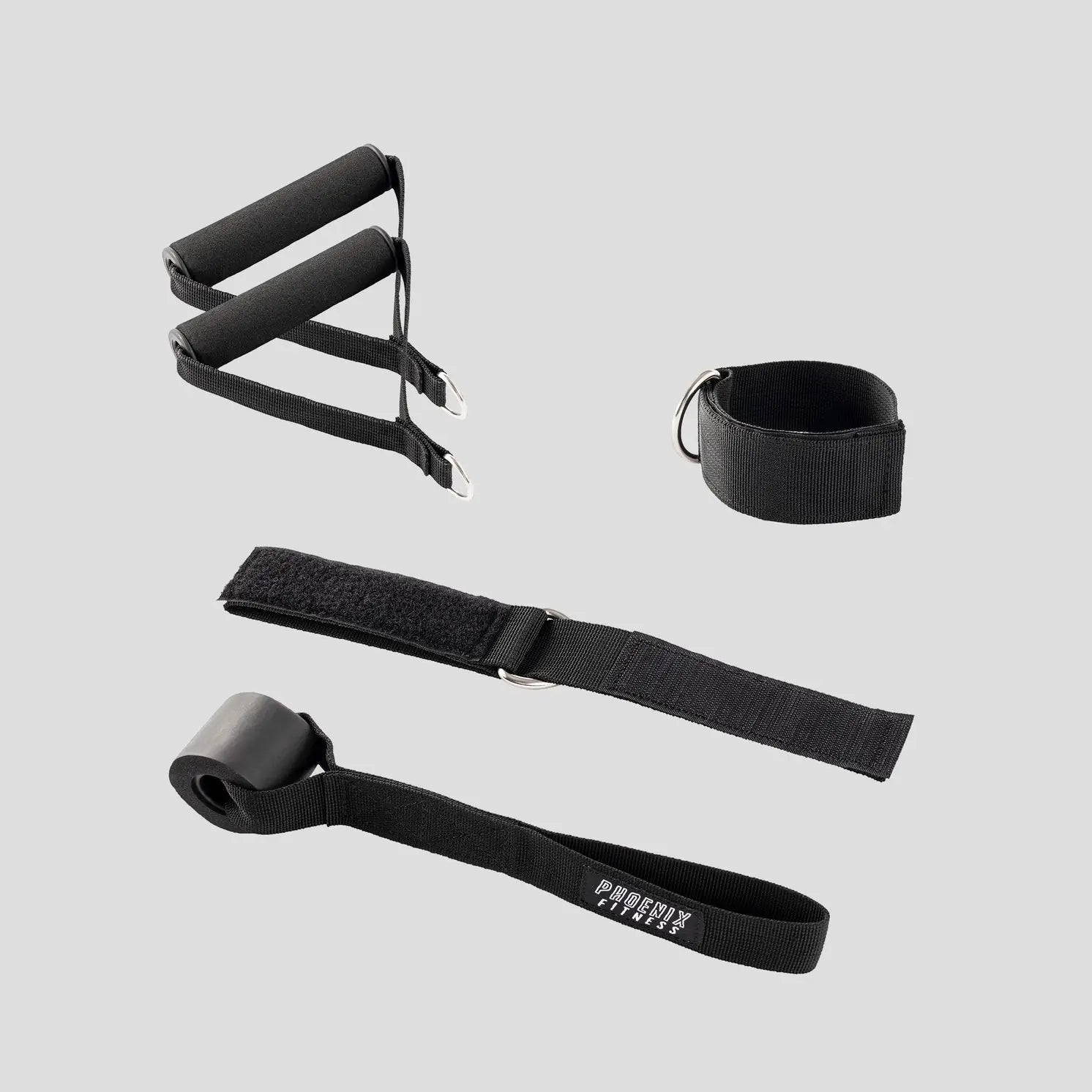 Widerstandsbänder Set 11-Teilig für Ganzkörpertraining von Phoenix Fitness