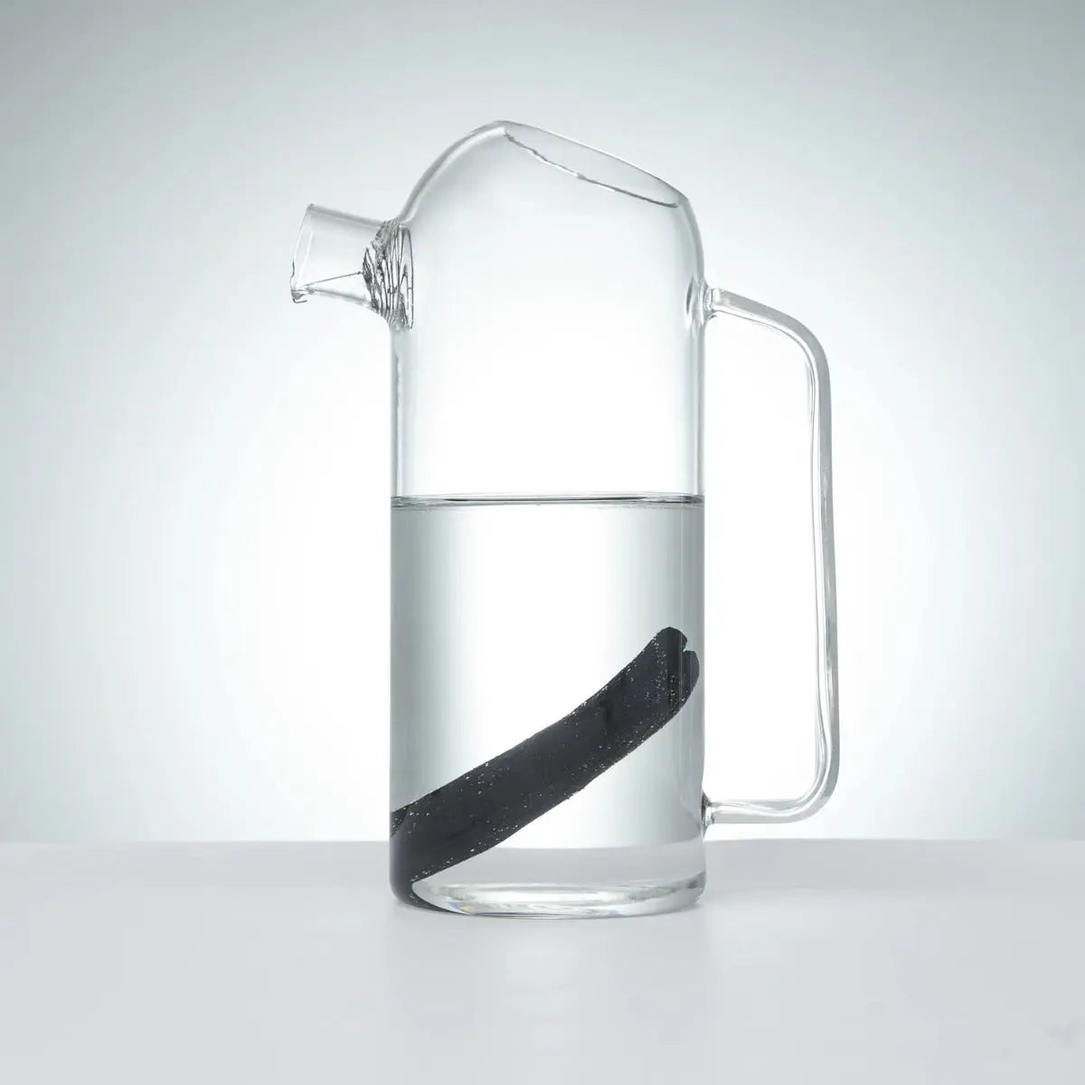Wasserkaraffe 1L mit Binchotan Aktivkohle Wasserfilter von Bijin