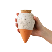 Bewässerungskegel Olla Weiss Gesprenkelt von Pepin