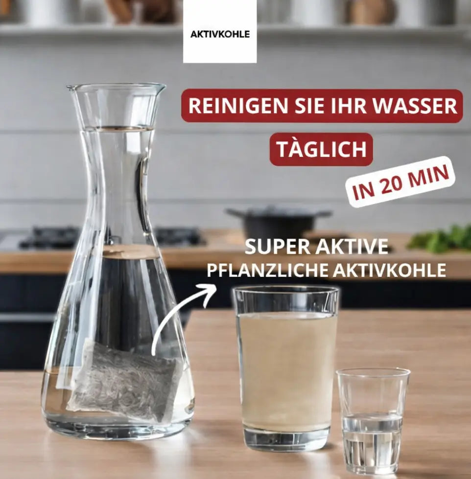 Aktivkohlegranulat 2er Set von Bijin