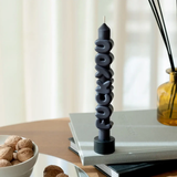 Kerze Taper candle F*CK YOU schwarz von Taper Candles