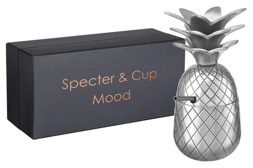 Ananas Cocktail Becher Mood Silber von Specter & Cup