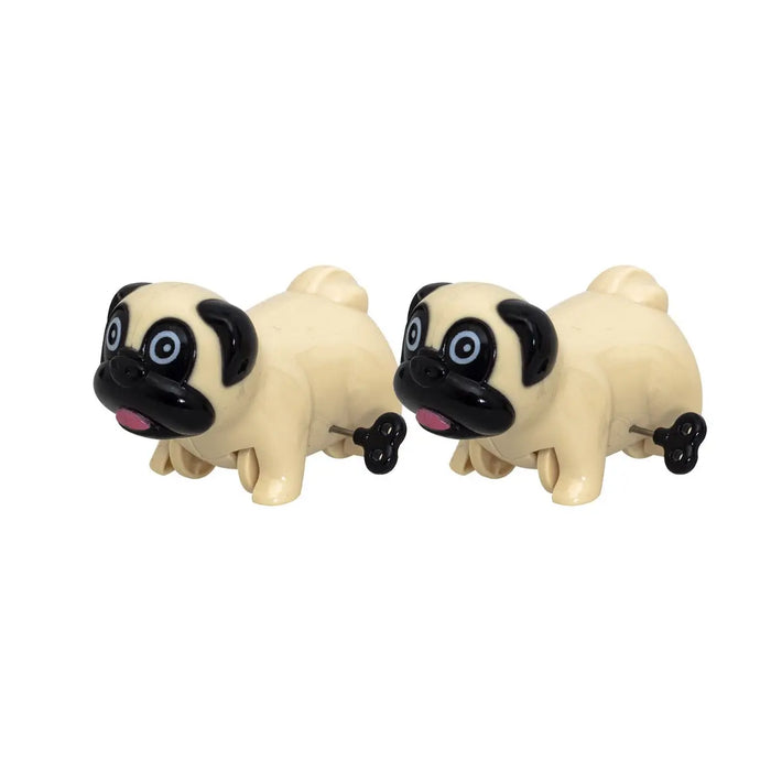 Aufziehfigur Mops 2er Set von Novelty