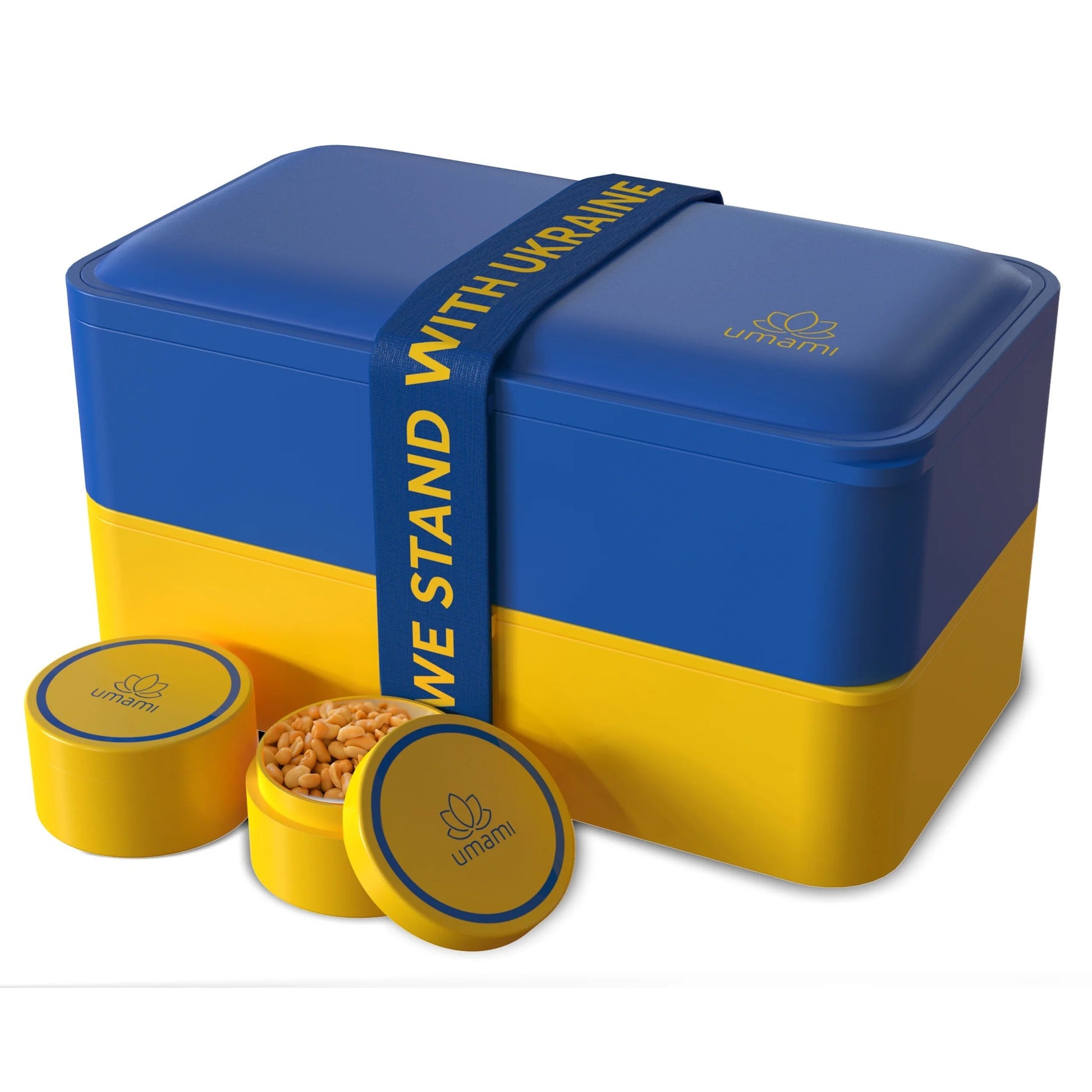 Lunchbox Original M Blau & Gold Limited Edition Ukraine 1200 ml von Umami
