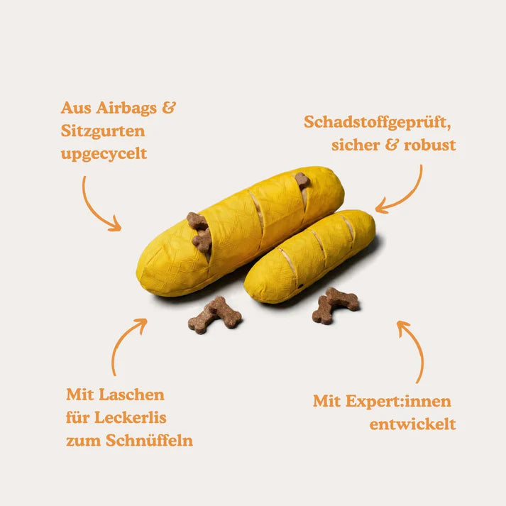 Schnüffelspielzeug Baguette Gross von Redoggo
