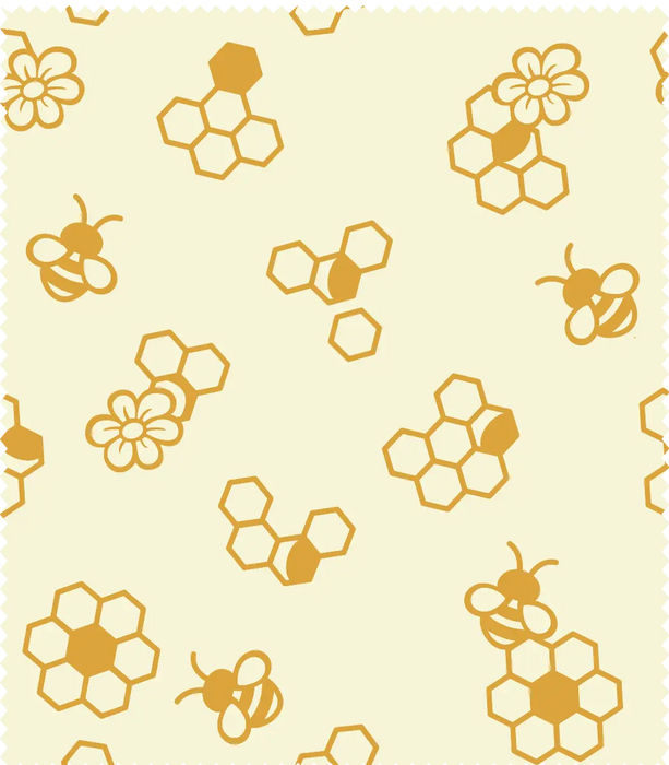 Bienenwachstuch Honey Bee 3er Set von Nuts