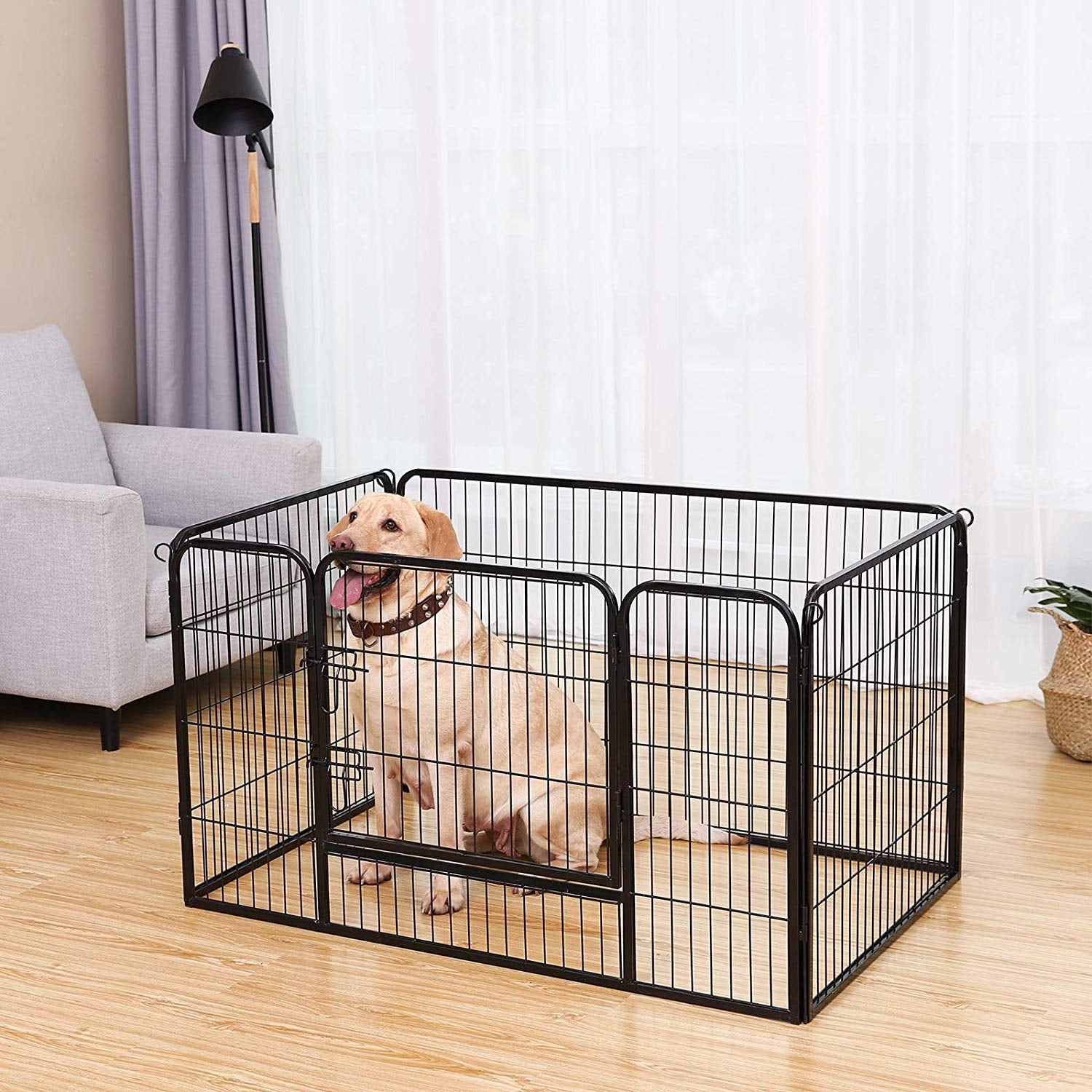 Freilaufgitter für Hunde von Songmics