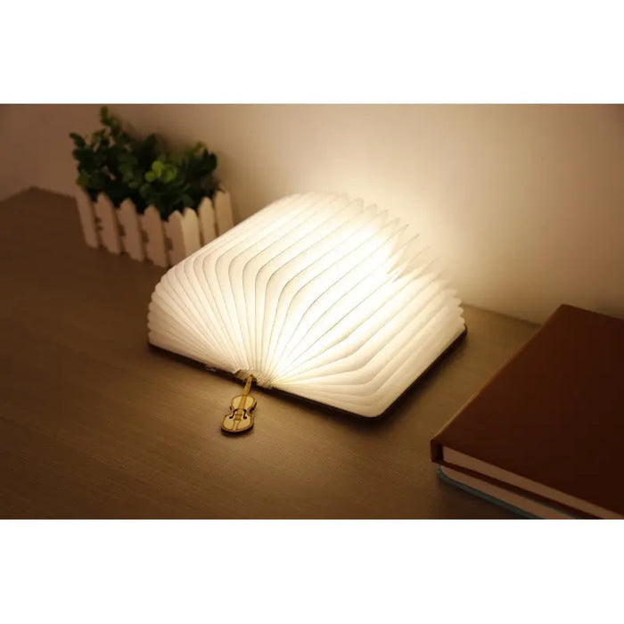 Happy Lamp lampe livre maple mini