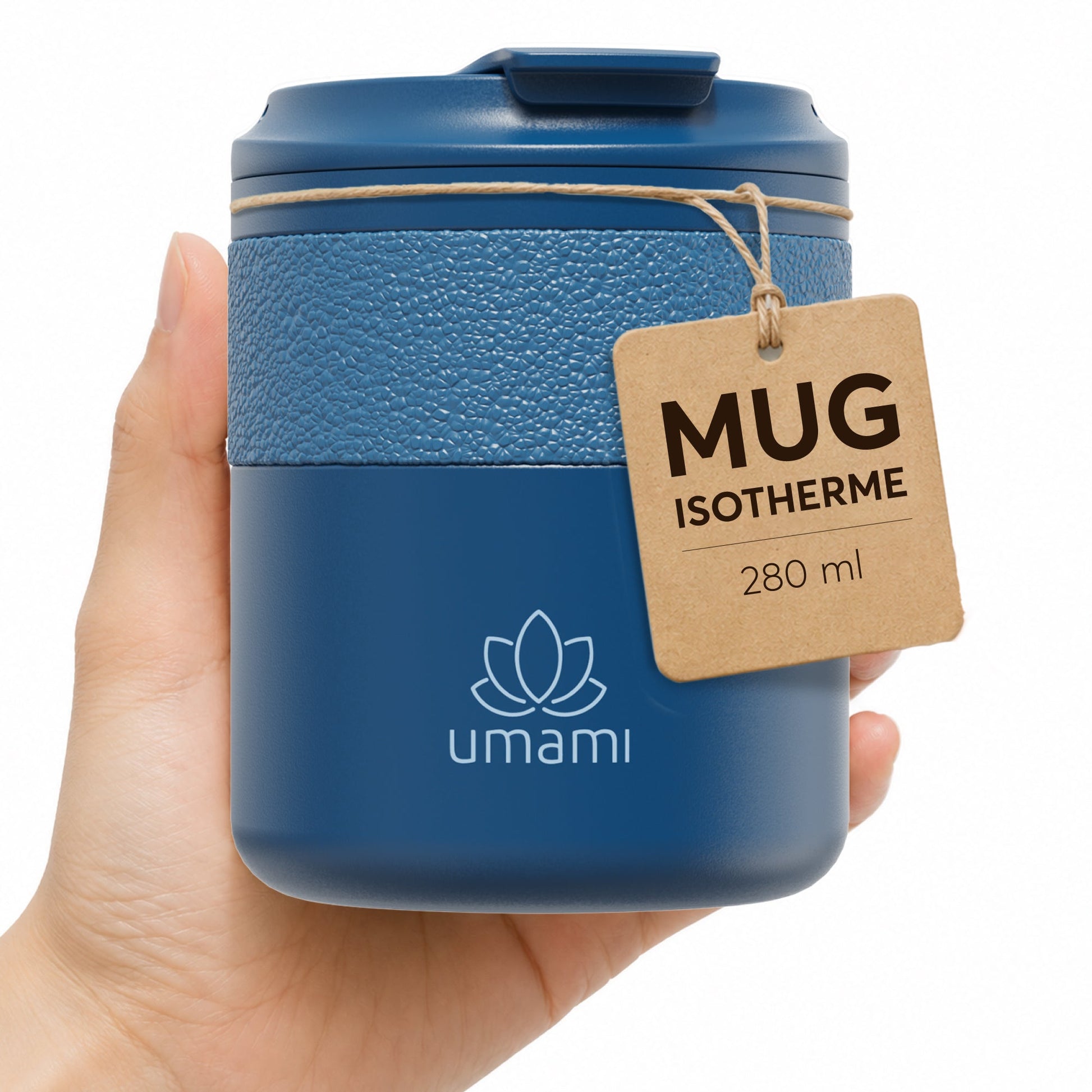 Thermobecher Blau 280 ml von Umami