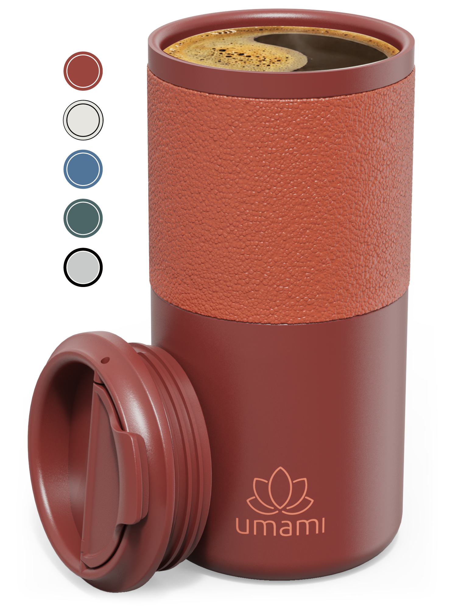 Thermobecher Rot 550 ml von Umami