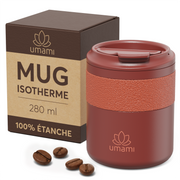 Thermobecher Rot 280 ml von Umami