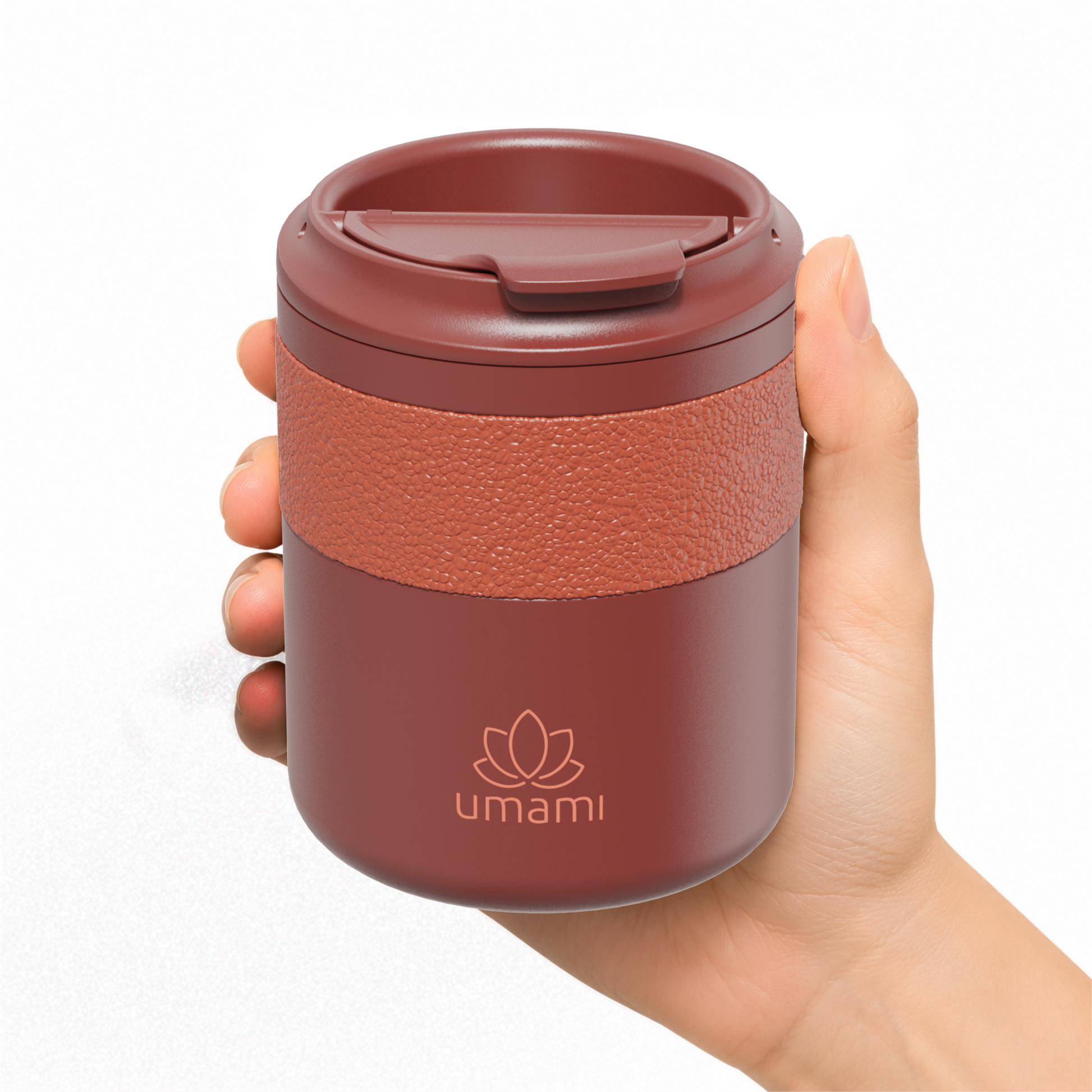 Thermobecher Rot 280 ml von Umami