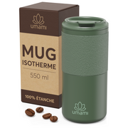 Thermobecher Grün 550 ml von Umami
