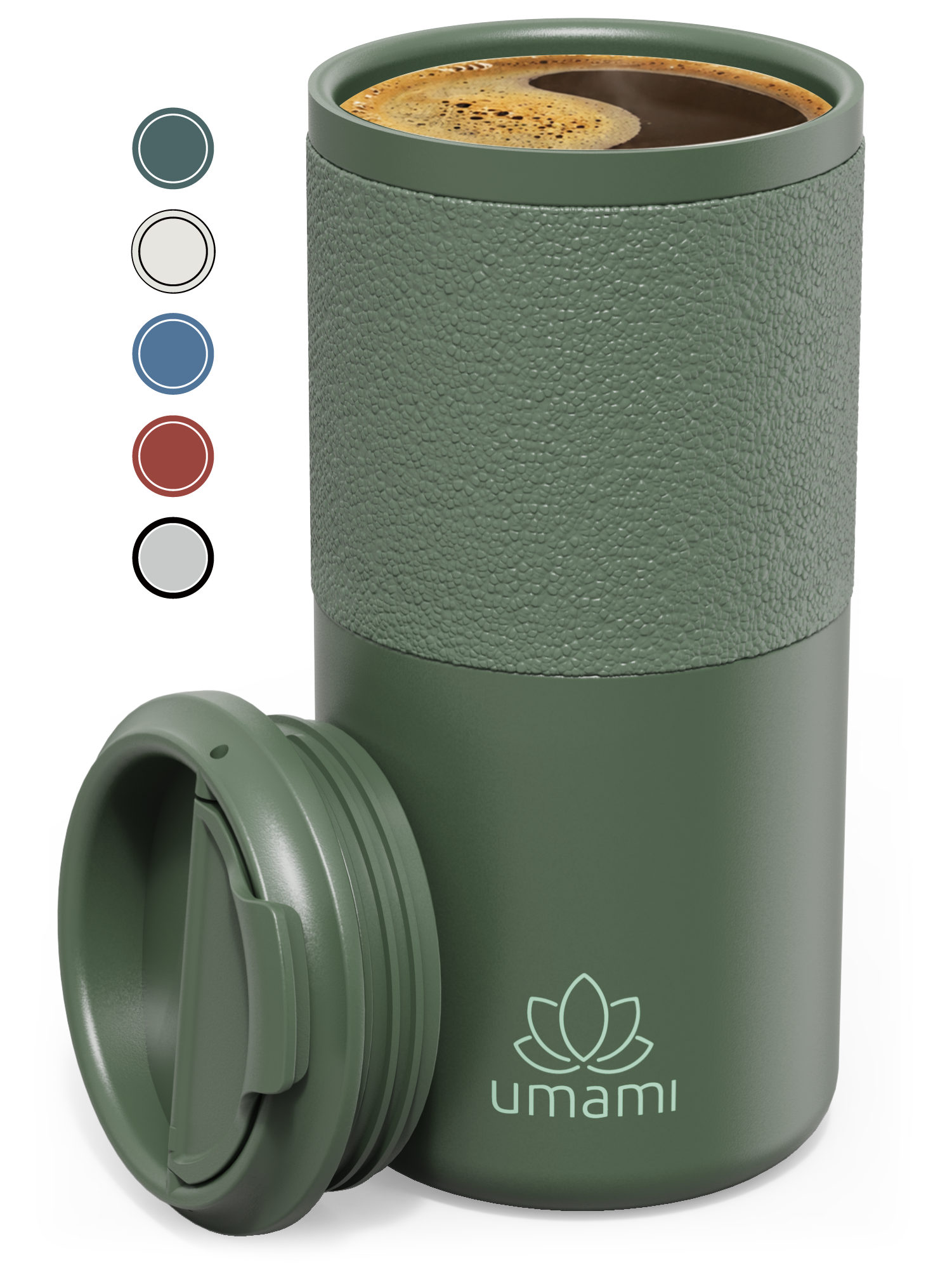 Thermobecher Grün 550 ml von Umami