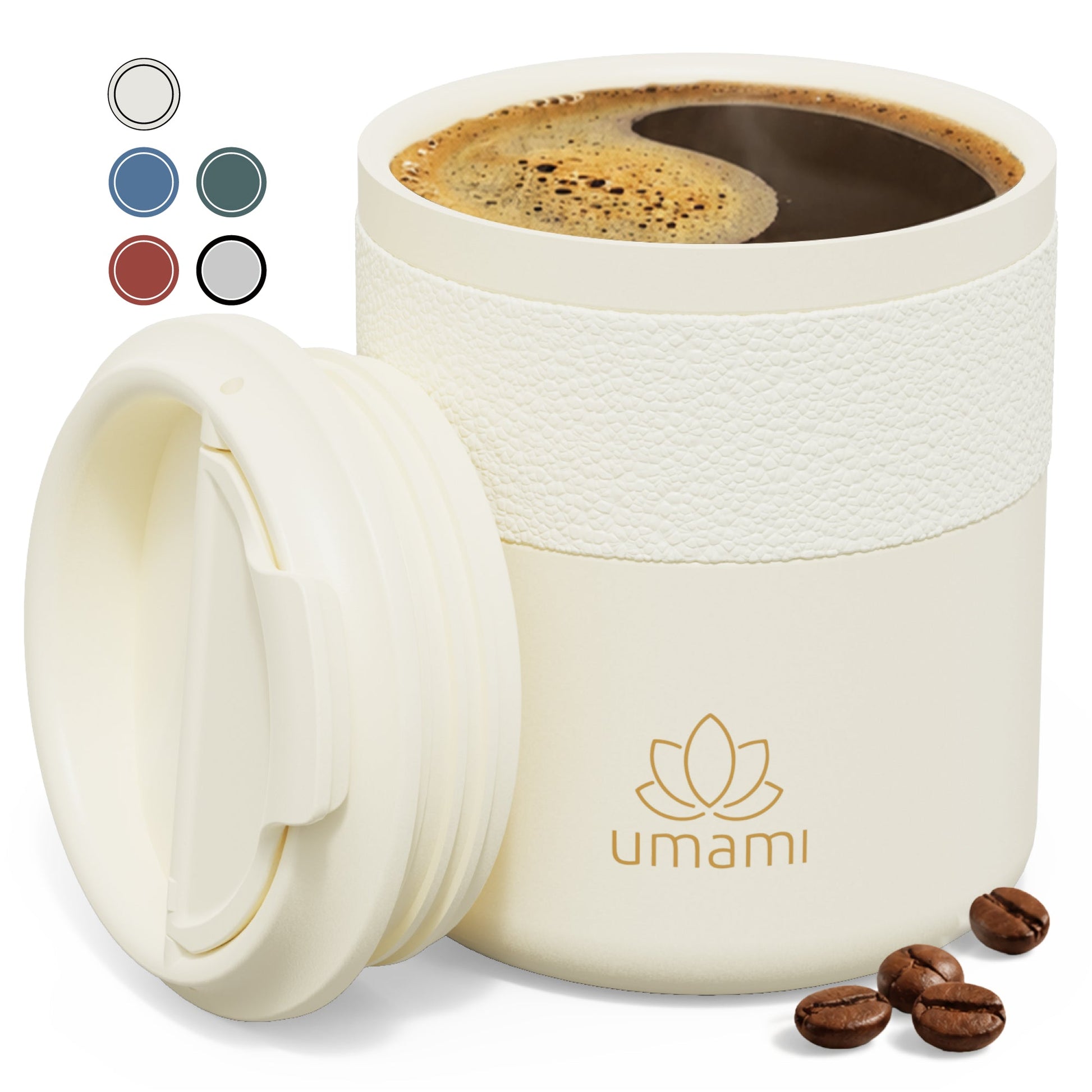 Thermobecher Creme 280 ml von Umami