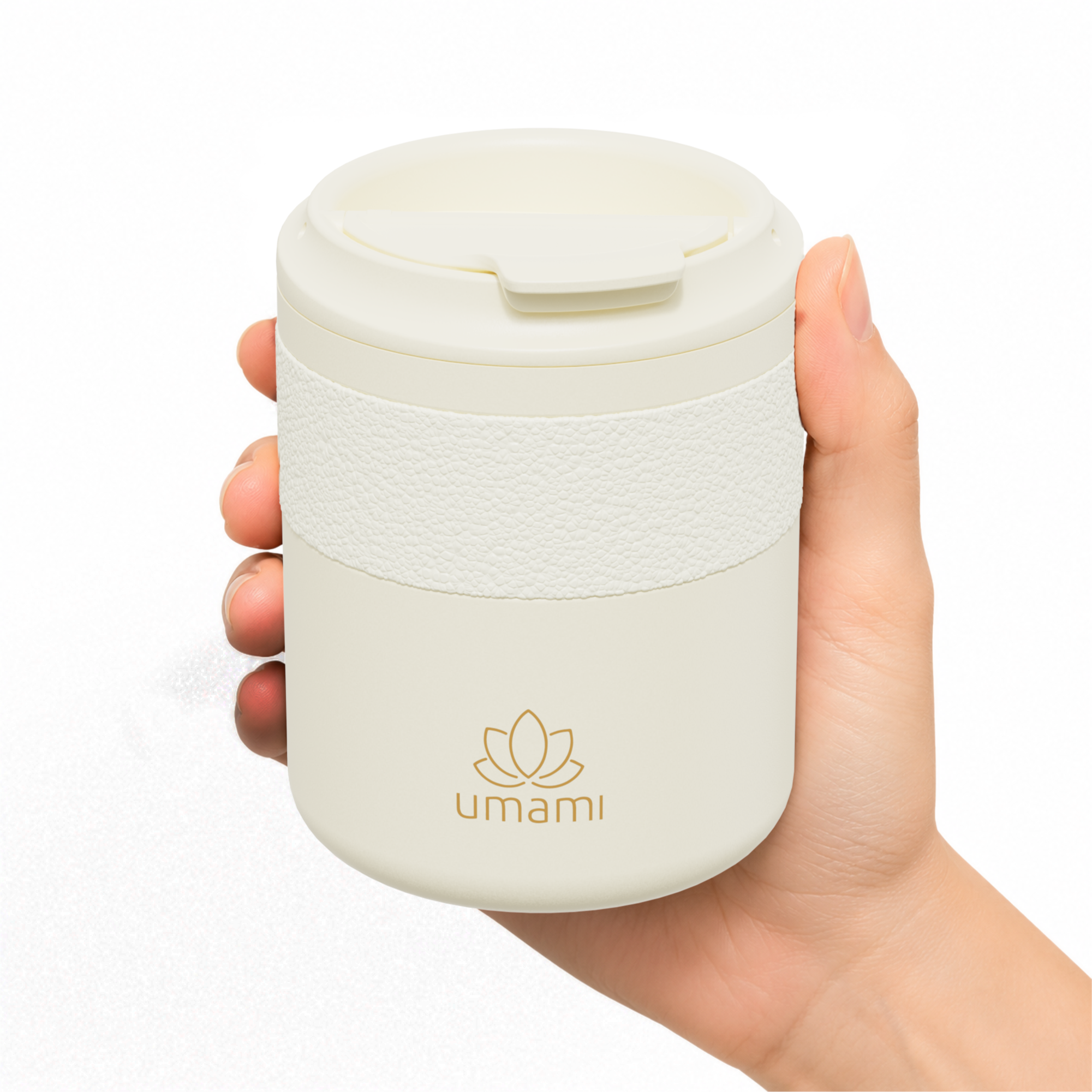 Thermobecher Creme 280 ml von Umami