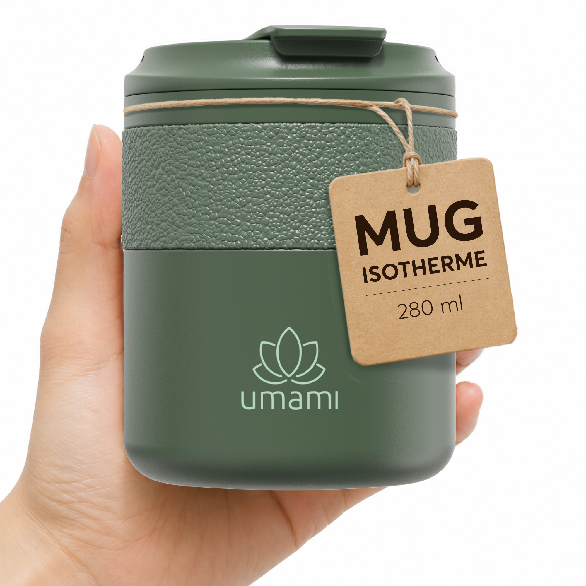 Thermobecher Grün 280 ml von Umami