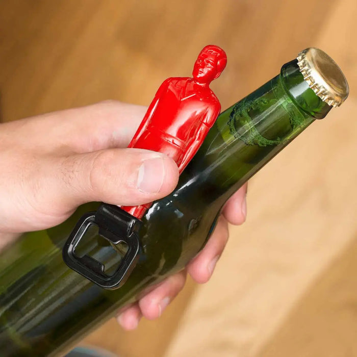 Flaschenöffner "Kicker-Spielfigur" (rot) von HOOT