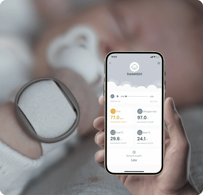Smart Babymonitor BabySensor Relax ohne Kamera von BabySensor