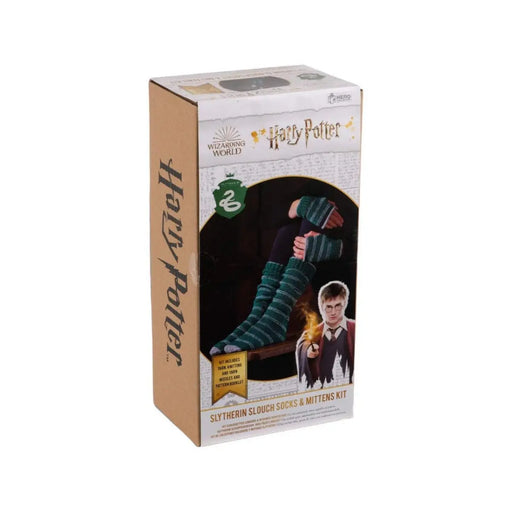 Harry Potter Strickset Fäustling und Socken Slytherin von Thumbs Up