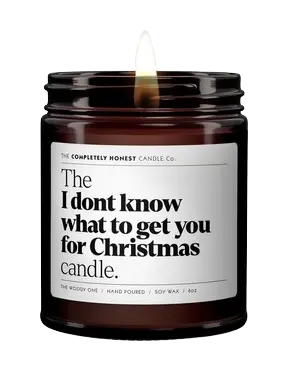 I don't know what to get you for Christmas von The Completely Honest Candle