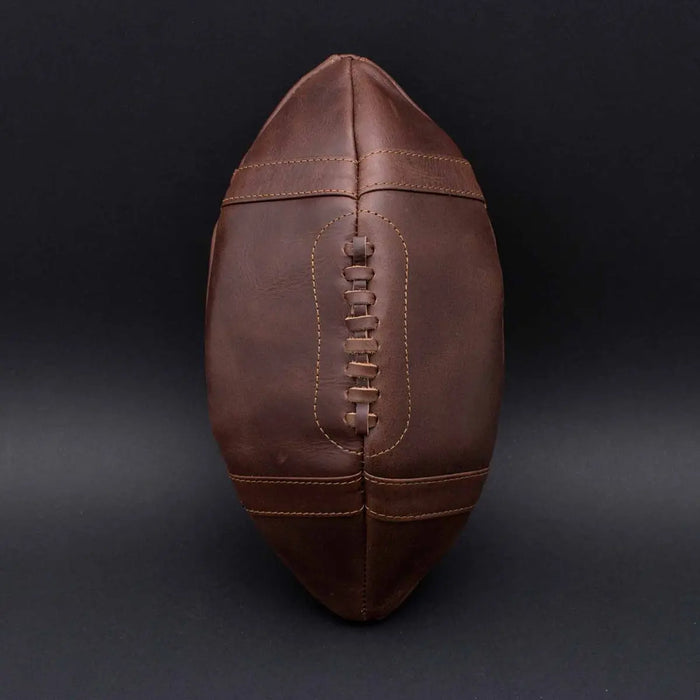 Kulturtasche aus Echtleder "American Football" von Cavendish