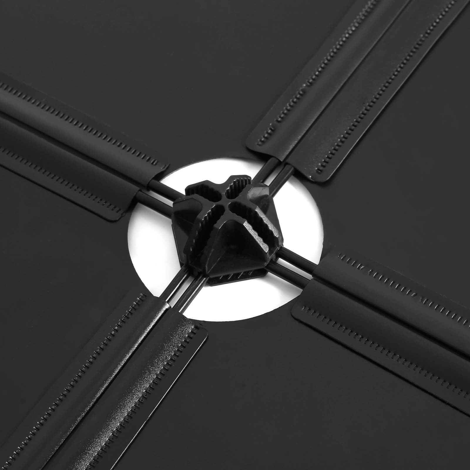 Kunststoffschrank 12 Fächer Schwarz von Songmics