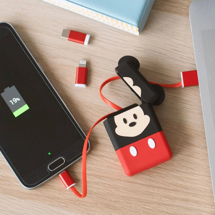 Mickey Mouse Flip Retractable Cable von PowerSquad