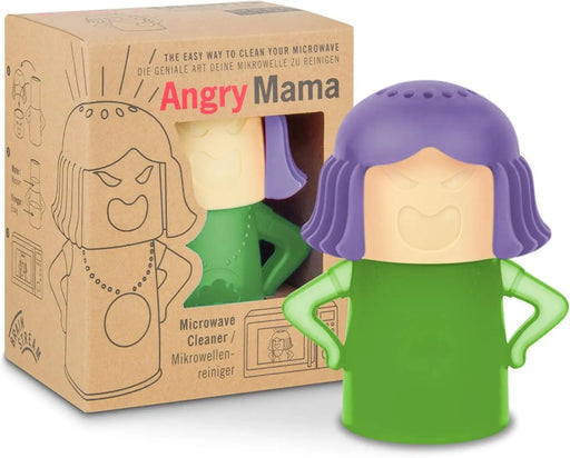 Mikrowellenreiniger Lila + Grün von Angry Mama