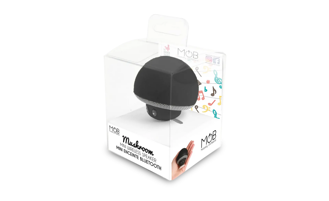 Mushroom speaker schwarz von MOB