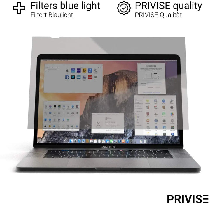 Notebook Privacy Filter 15.6 Zoll von Privise