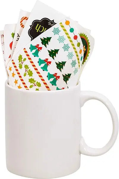 Tasse "Make a Christmas Mug" (inkl. Sticker) von Mugs