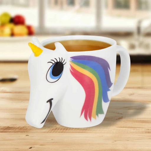 Tasse "Unicorn Mug" - Einhorn Tasse mit Farbwechsel von Mugs