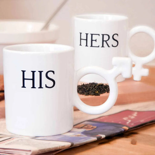 Tassen-Set "His & Hers" von Mugs