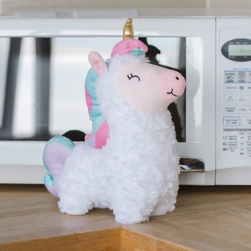 Wärmekuscheltier "Llamacorn" für die Mikrowelle von Novelty