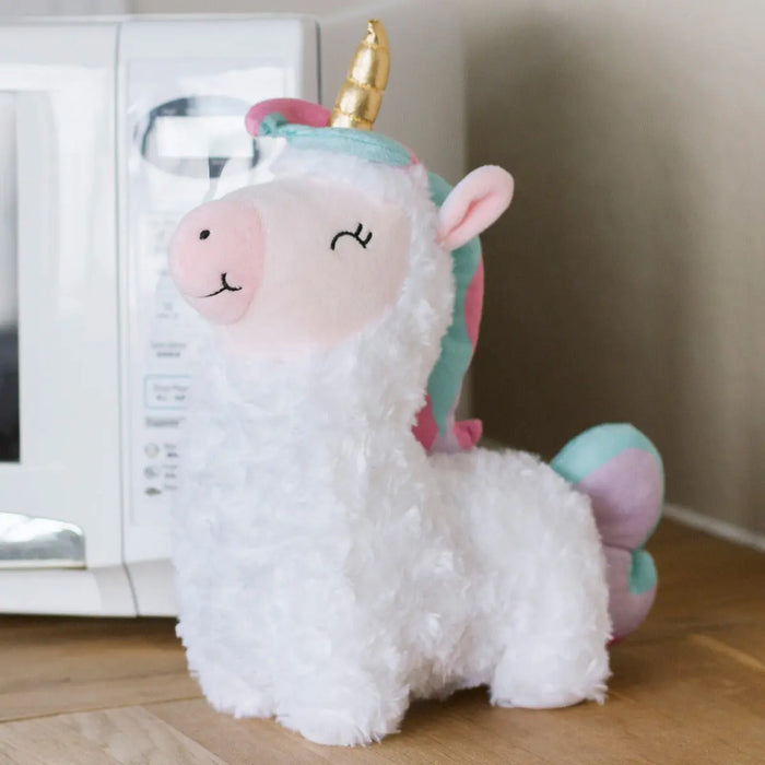 Wärmekuscheltier "Llamacorn" für die Mikrowelle von Novelty