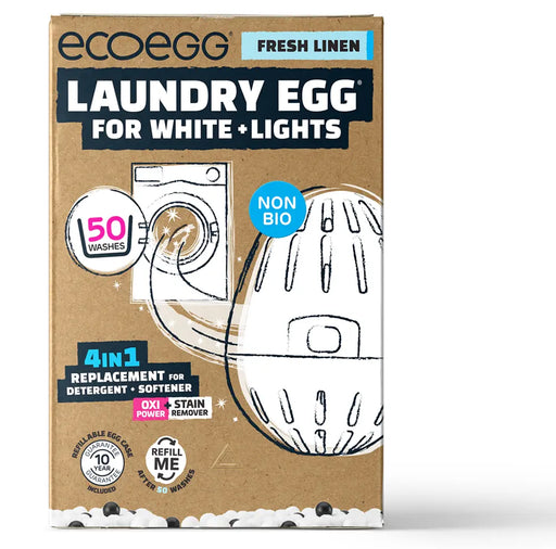 Waschei Weiss Fresh Linen 50 Waschgänge von ecoegg