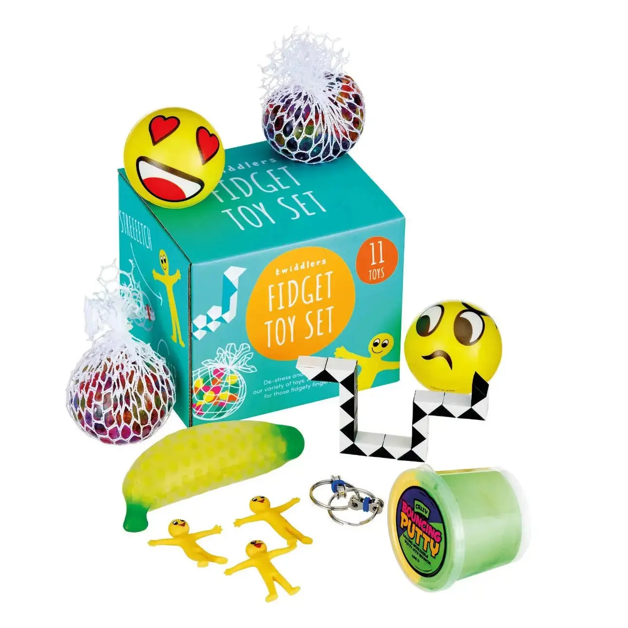 Spielzeug Set Fidget Sensory 11 Stück von Twiddlers