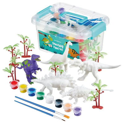 Dinosaurier Figuren 3D-Malset 15 Stück