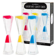 Flüssige Sanduhr Gravity Liquid Motion Timer 3er-Set von Twiddlers
