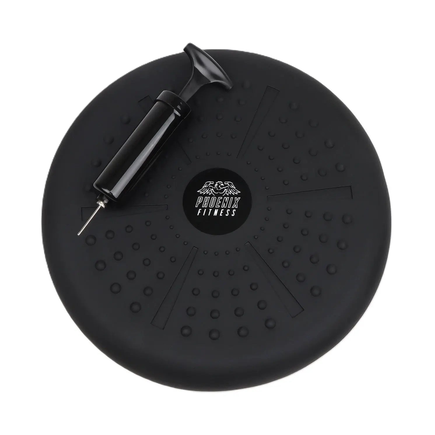 Balancekissen mit Luftpumpe Schwarz von Phoenix Fitness