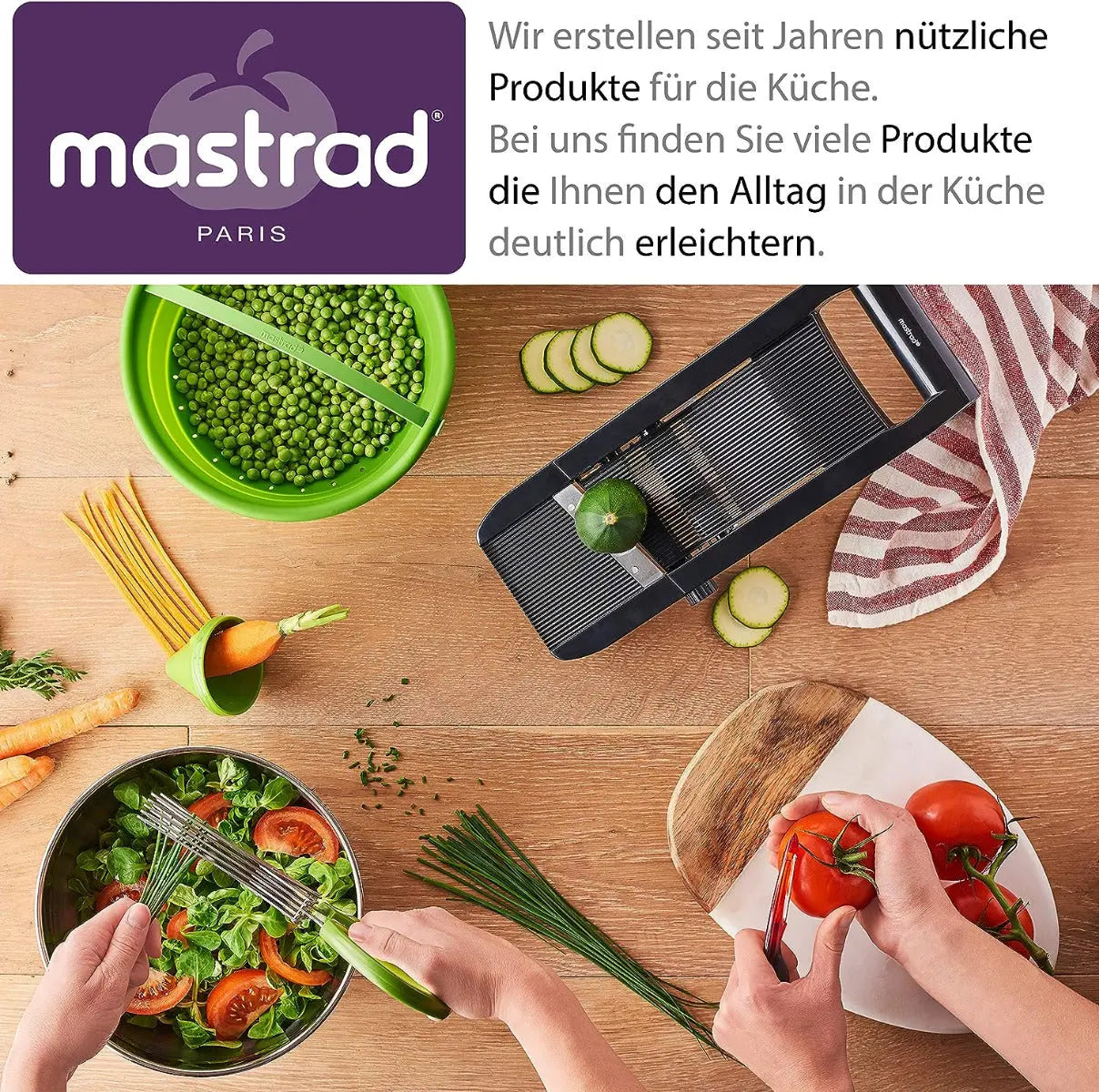 Trinkhalm-Löffel 6er-Set von Mastrad