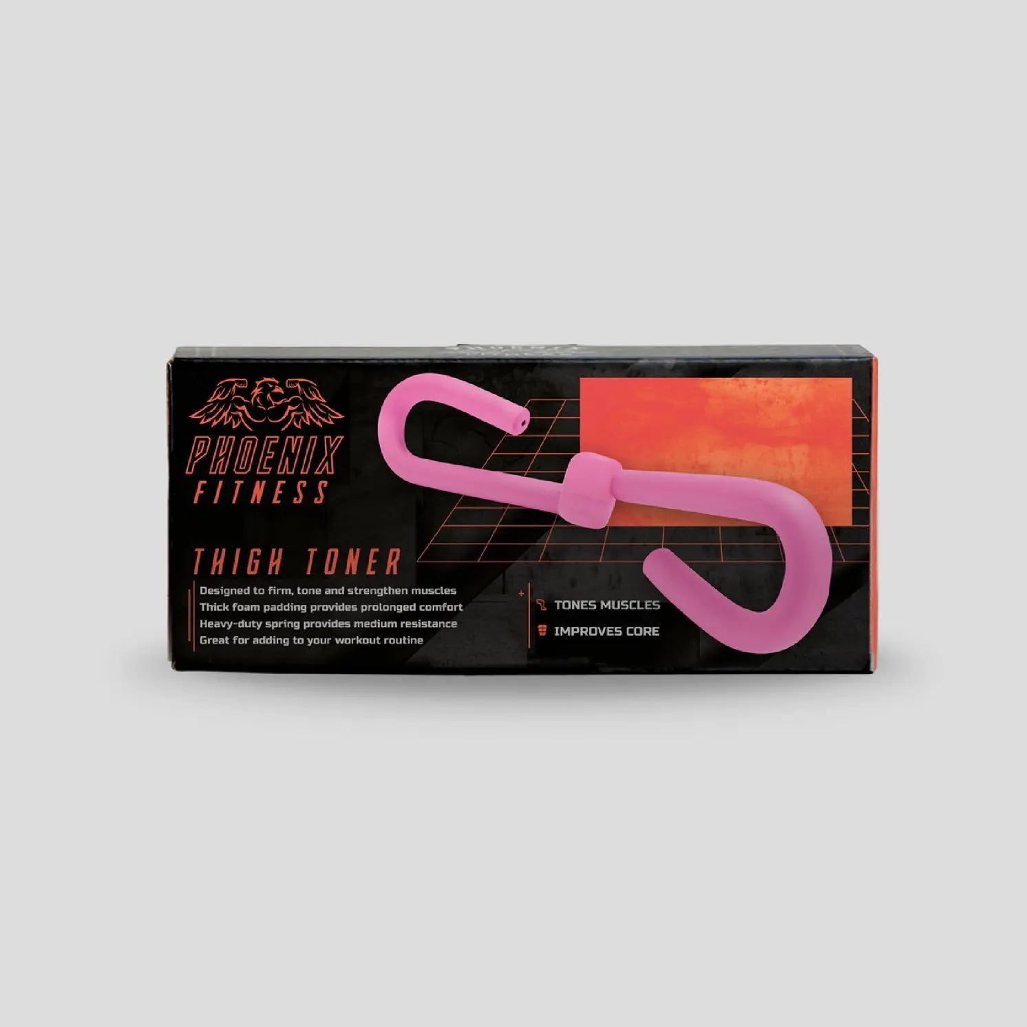 Oberschenkeltrainer Thigh Toner Pink von Phoenix Fitness
