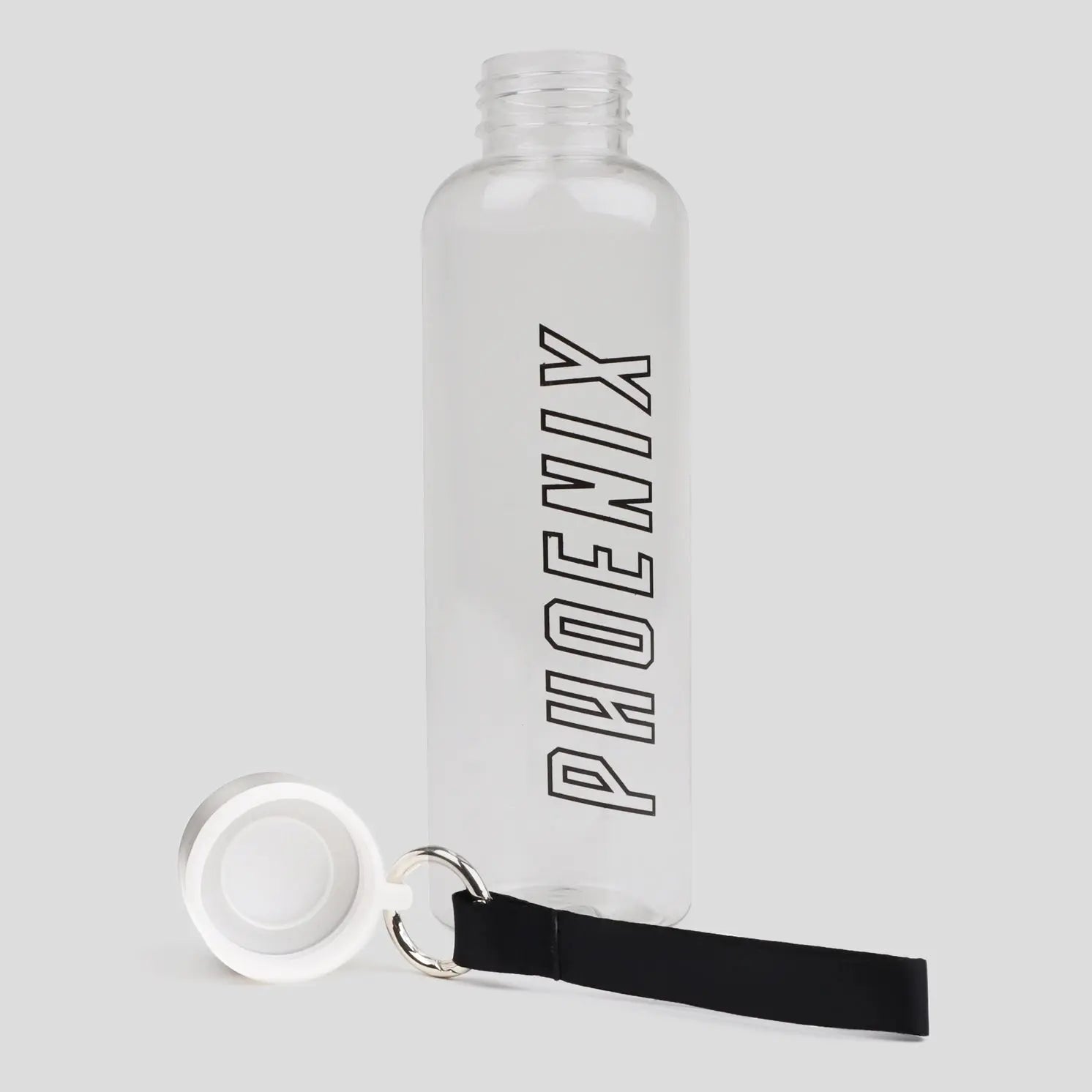 Fitness Wasserflasche 550 ml Transparent von Phoenix Fitness