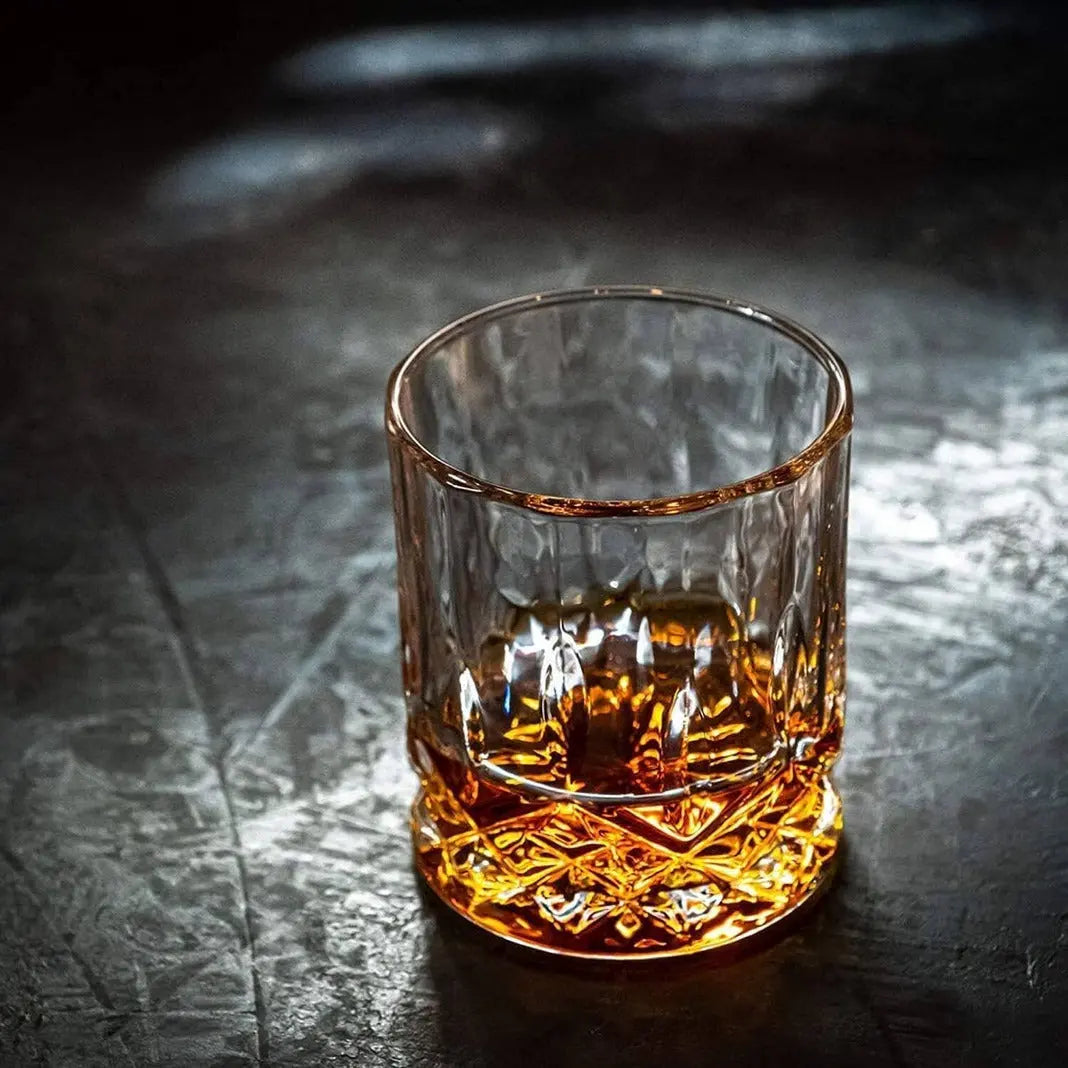 Signature Whiskeygläser mit Kühlsteinen Geschenkset von ROCKS Whiskey Chilling Stones