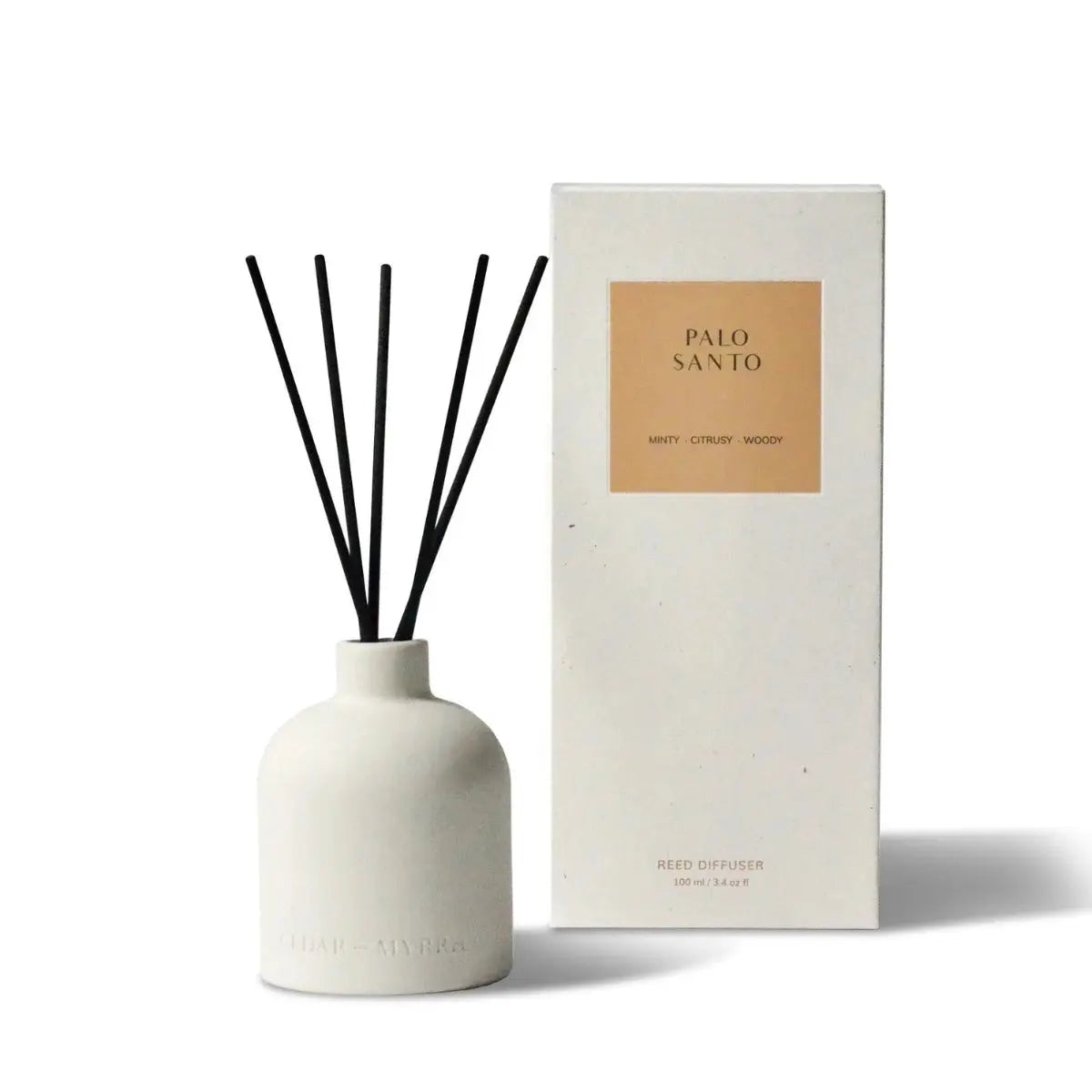 Raumduft Diffuser mit Keramikflasche Palo Santo von Cedar and Myrrh