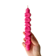 Kerze Taper candle LOVE YOU Pink von Taper Candles