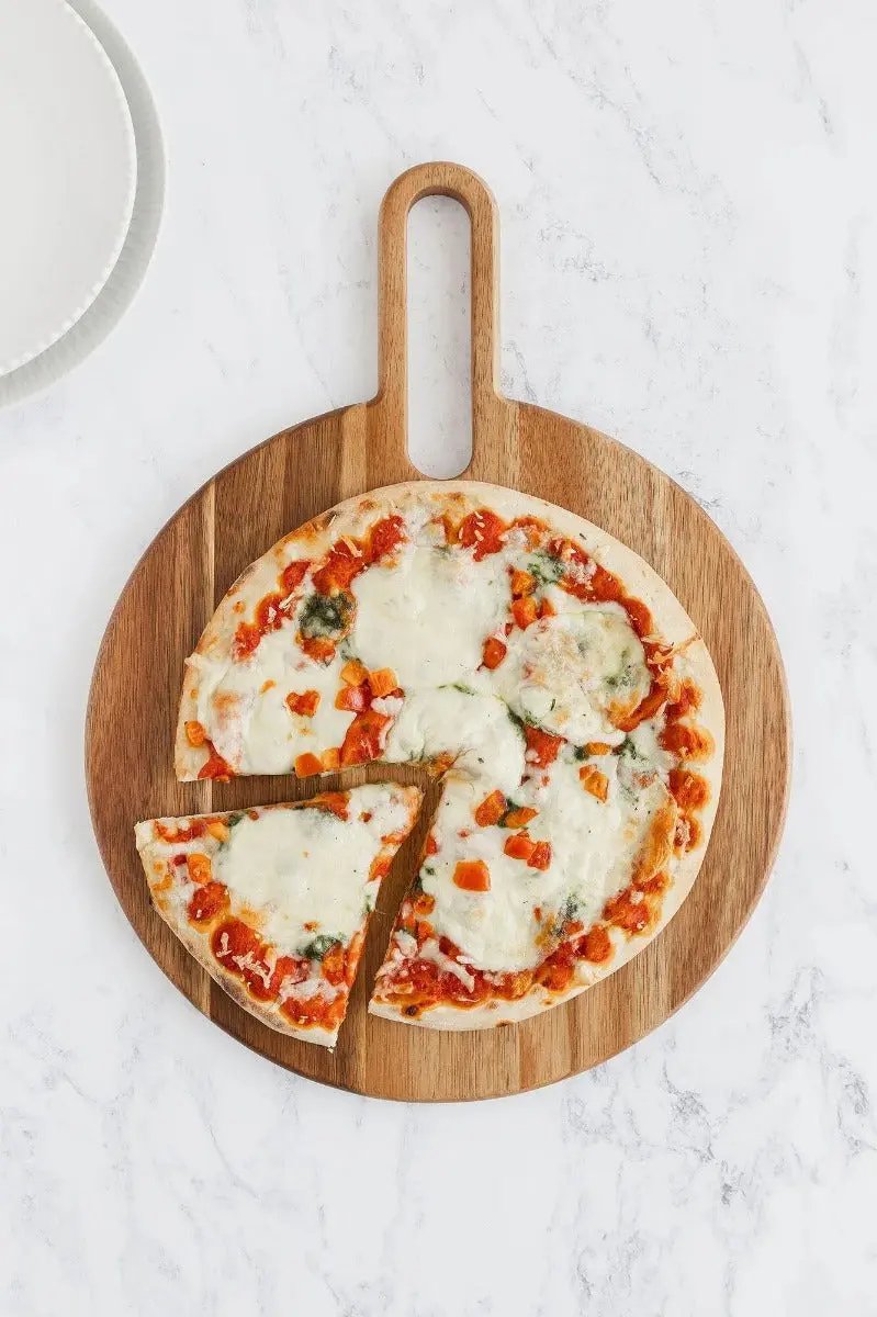 Pizzaschneider Geschenkset natur von Uberstar