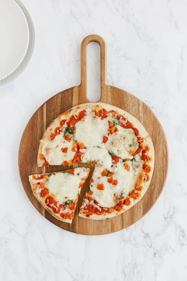 Pizzaschneider Geschenkset natur von Uberstar