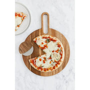 Pizzaschneider Geschenkset natur von Uberstar